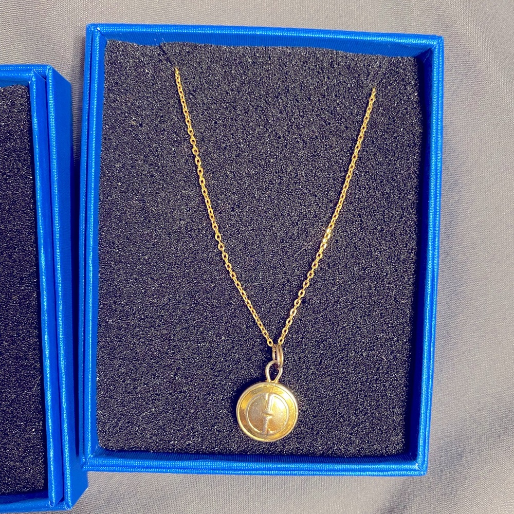Gucci Monogram Pendant with Necklace